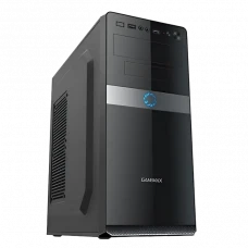 Carcasă PC Sohoo 5908BG, Midi-Tower, ATX, Negru/Gri