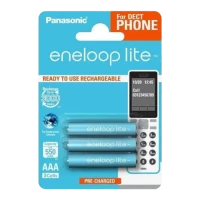 Аккумуляторы Panasonic BK-4LCCE, AAA, 550мА·ч, 3шт.