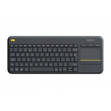 Tastatură Logitech K400 Plus, Fără fir, Negru