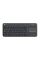 Tastatură Logitech K400 Plus, Fără fir, Negru