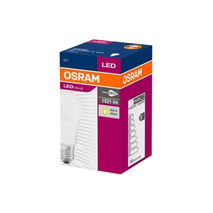 Светодиодная лампа Osram VALUECLA100 13W/827, E27, Белый