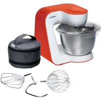 Кухонный комбайн Bosch MUM54I00, Белый Оранжевый