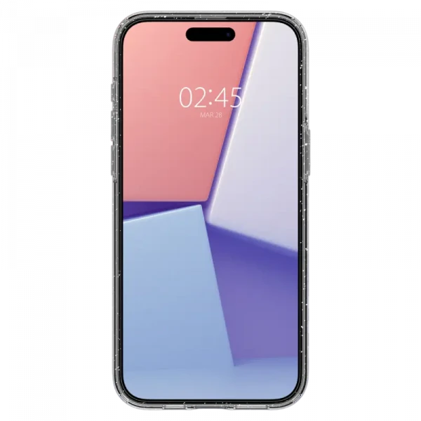 Husă Spigen iPhone 15 Pro Max Liquid Crystal, Cristal cu sclipici