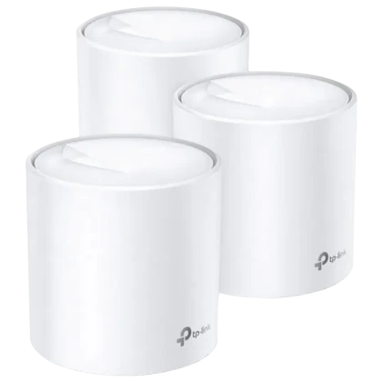 Домашняя Mesh Wi-Fi система TP-LINK Deco X20 (3-pack), Белый