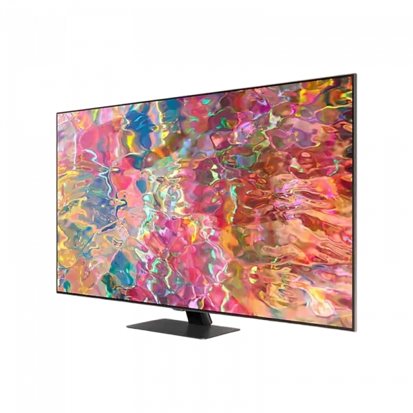 75 QLED SMART Телевизор Samsung QE75Q80BAUXUA, 3840x2160 4K UHD, Tizen, Чёрный