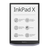 eBook Reader PocketBook InkPad X, Metallic Grey