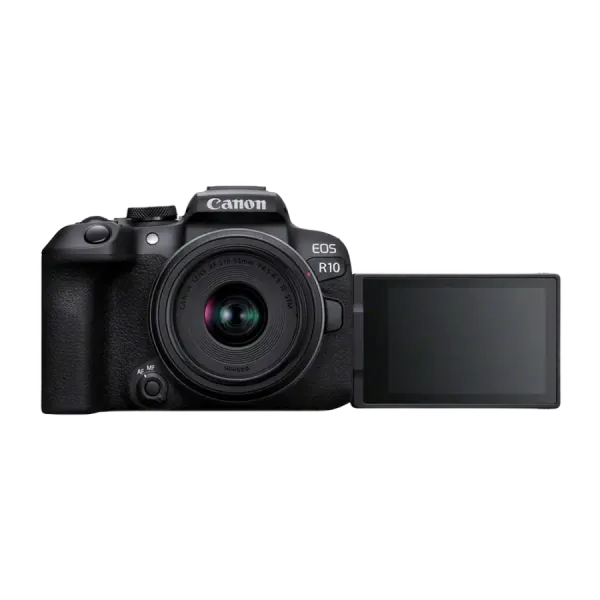 Aparat Foto Mirrorless Canon EOS R10 Body & Adaptor EF-EOS R pentru obiective EF-S și EF