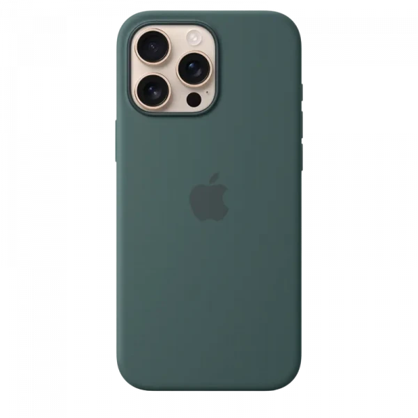 Чехол Apple iPhone 16 Pro Max Silicone Case with MagSafe, Lake Green