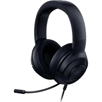 Игровая Гарнитура Razer Kraken X Lite, Проводной аналоговый, Чёрный