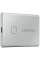SSD portabil extern Samsung Portable SSD T7 Touch, 1 TB, White (MU-PC1T0S/WW)