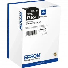 Cartuș de cerneală Epson T8651 DURABrite Ultra, 221ml, Negru