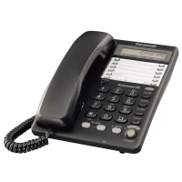 Проводной телефон Panasonic KX-TS2365UAB, Чёрный