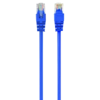 Патч-корд Cablexpert PP12-0.25M/B, CAT5e UTP, 0,25м, Синий