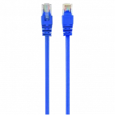 Patch cord Cablexpert PP12-0.25M/B, CAT5e UTP, 0,25m, Albastru