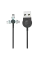 Cablu încărcare și sincronizare Forever Magnetic Cable 3in1, USB Type-A/Micro USB, Type-C, Lighting, 1m, Negru