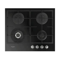Газовая варочная панель Whirlpool GOFL 629/NB HOB, Чёрный