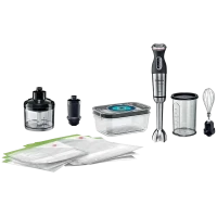 Blender de mână Bosch MS8CM61V5, Negru | Oțel inoxidabil