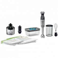 Blender de mână Bosch MS8CM61V5, Negru | Oțel inoxidabil