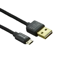 Кабель для зарядки и синхронизации Xpower Micro cable Speed Cable, USB Type-A/micro-USB, 1,2м, Чёрный