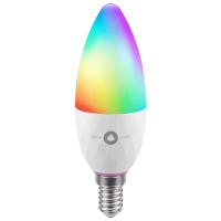 Bec inteligent Yandex YNDX-00017, E14, RGB + Alb