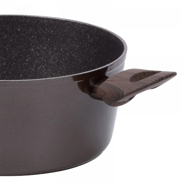 Cratiță RESTO 93019, 4.7L, 24cm, Cafeniu