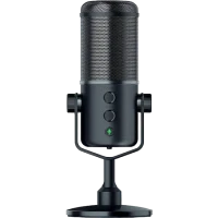 Микрофон для живого исполнения Razer Seiren Elite, USB, Чёрный