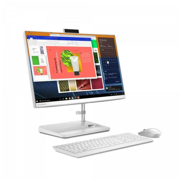 Computer All-in-One Lenovo IdeaCentre 3 24ITL6, 23,8, Intel Core i3-1115G4, 8GB/512GB, Fără SO, Alb