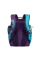 Rucsac zilnic RivaCase Heide, 15.6, Poliester, Violet/Acvamarin