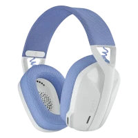 Игровая Гарнитура Logitech G435, Беспроводной, Белый/Сиреневый