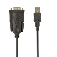 Converter Gembird UAS-DB9M-02, Negru
