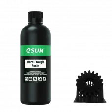 Filament pentru imprimantă 3D ESUN Hard-Tough Resin, 0.5 kg, Negru