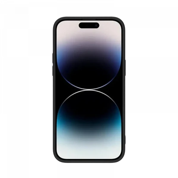 Husă Nillkin iPhone 14 Pro Max, CamShield Silky Silicone, Negru