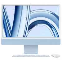 Redenumit: 'Computer All-in-One Apple iMac A2874 / 24 inchi / M3 8-core CPU / 8-core GPU / 16GB RAM / 512GB SSD / macOS Sonoma / Albastru'