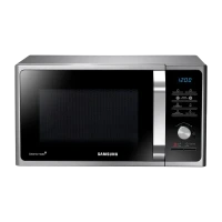 Cuptor cu microunde Samsung MS23F302TAS/UA, Argintiu