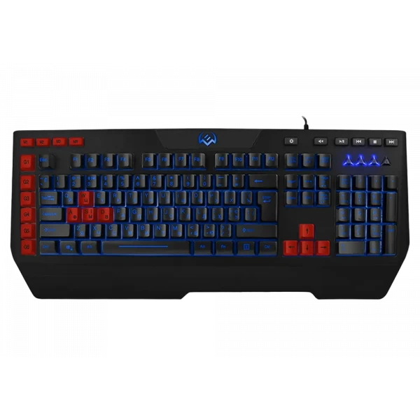 Tastatură SVEN KB-G9600, Cu fir, Negru