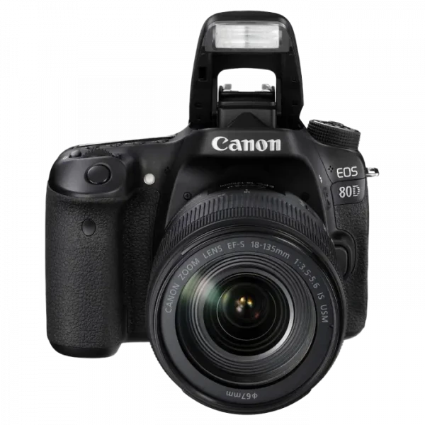 Aparat foto DSLR Canon EOS 80D & EF-S 18-135mm f/3.5-5.6 IS nano USM KIT