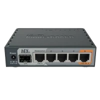 Маршрутизатор MikroTik hEX S, Чёрный