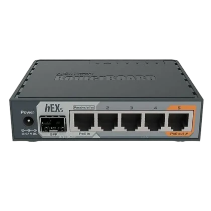 Router MikroTik hEX S, Negru