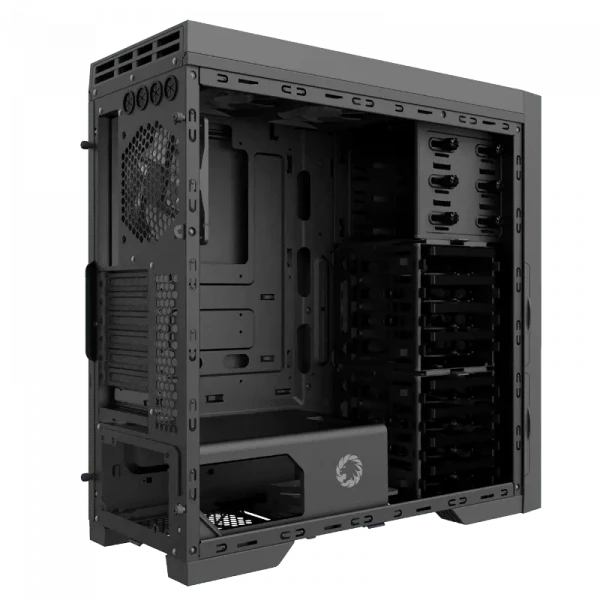 Компьютерный корпус Gamemax Silent Max M903X, Midi-Tower, Без блока питания, Чёрный