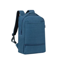 Rucsac pentru Laptop RivaCase Biscayne, 17.3, Poliester, Albastru
