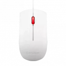 Mouse Lenovo Essential USB, Alb
