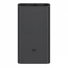 Acumulator extern Xiaomi Power Bank 3, 10000mAh, Negru