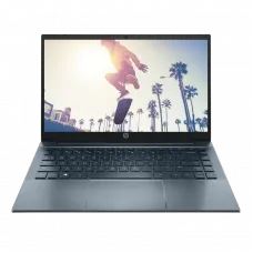 Laptop 14 HP Pavilion 14-ec0008ur, Fog Blue, AMD Ryzen 5 5500U, 8GB/512GB, FreeDOS