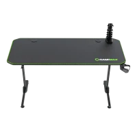 Birou Gaming Gamemax D140-Carbon, Negru
