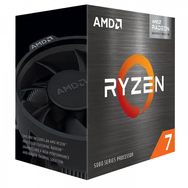 Procesor AMD Ryzen 7 5700G, Radeon Graphics, 8 GPU cores, Cooler | Box