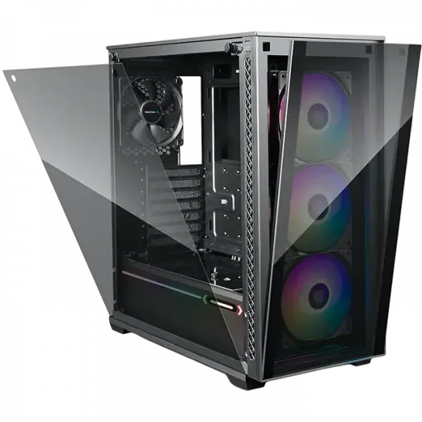 Компьютерный корпус Deepcool MATREXX 70 ADD-RGB 3F, Midi-Tower, ATX, Чёрный