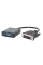 Convertor Video Cablexpert A-DVID-VGAF-01, DVI-D (M) - SVGA (F), 0,2m, Negru