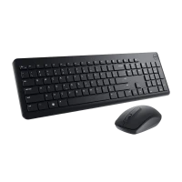 Set Tastatură + Mouse DELL KM3322, Fără fir, Negru