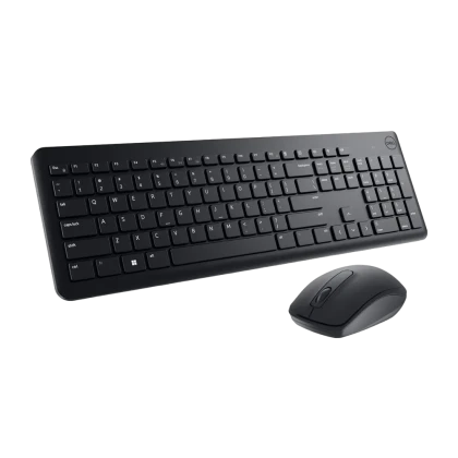 Клавиатура и мышь DELL KM3322, Беспроводное, Чёрный