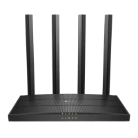 Router fără fir TP-LINK Archer C80, Negru